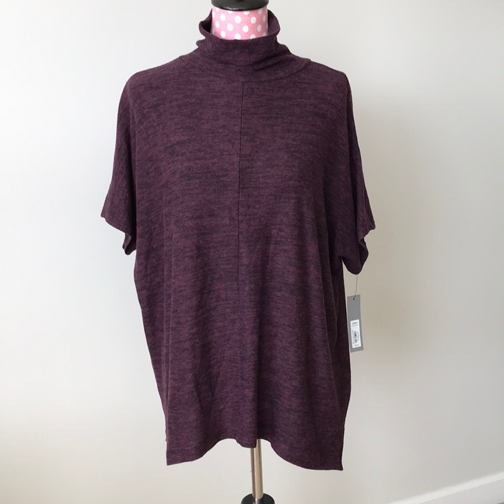 Apt. 9 Short Sleeve Mock Neck NWT